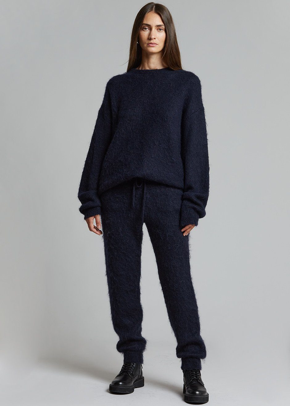 ROTATE Rhea Knit Pants - Night Sky - 3