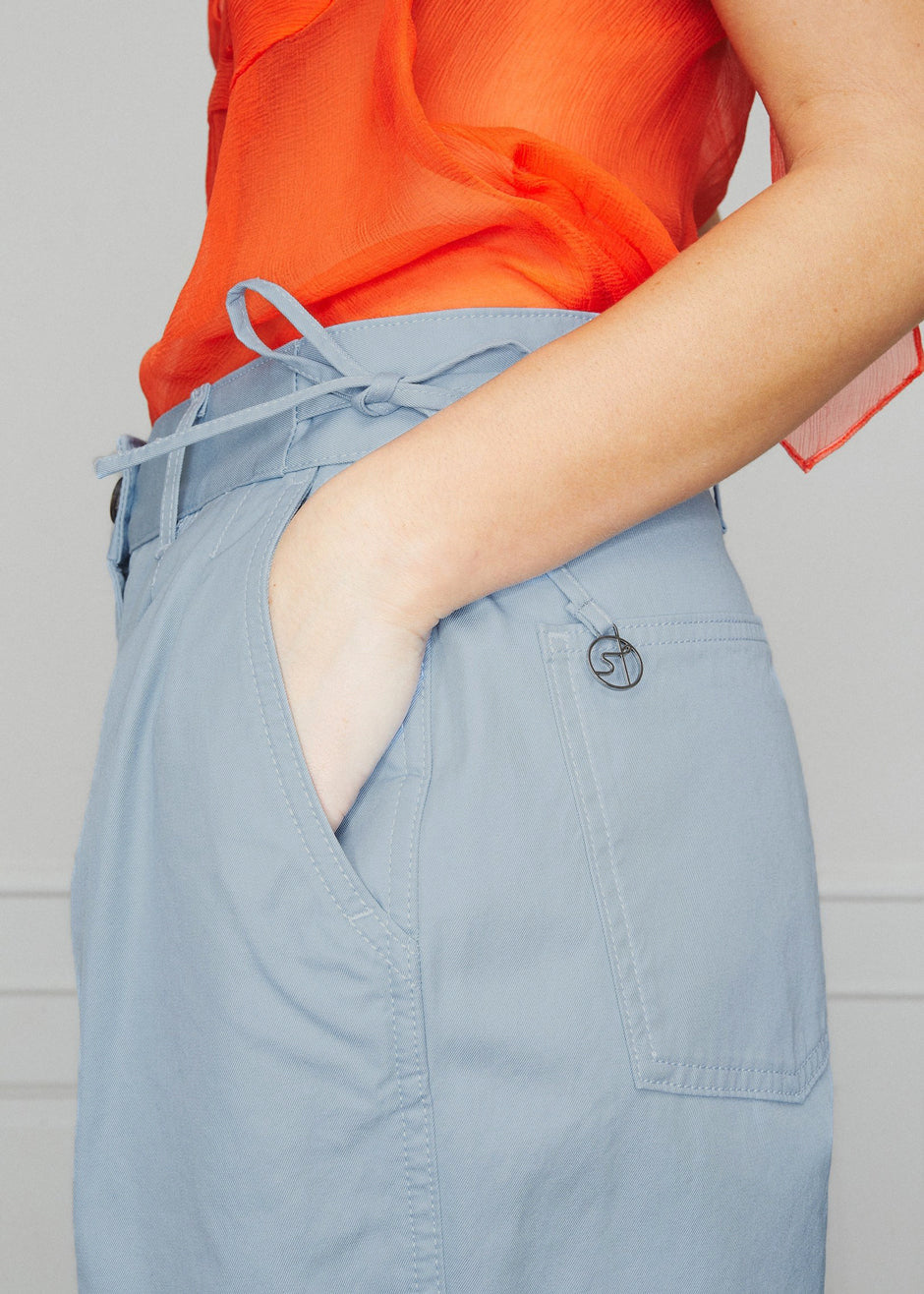 Saks Potts Johan Pants - Dusty Blue - 8