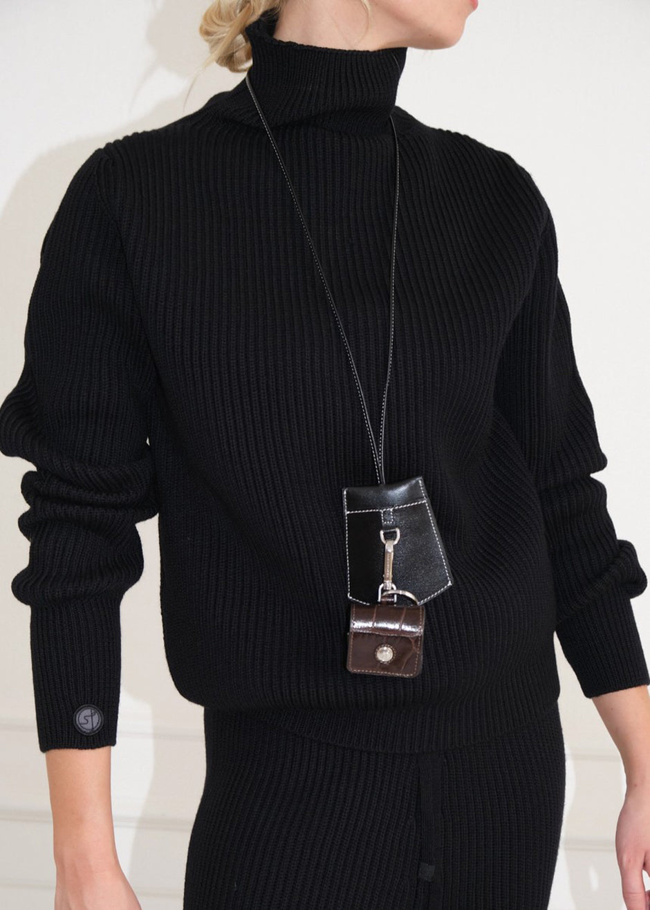 Saks Potts Katya Keychain - Black - 2