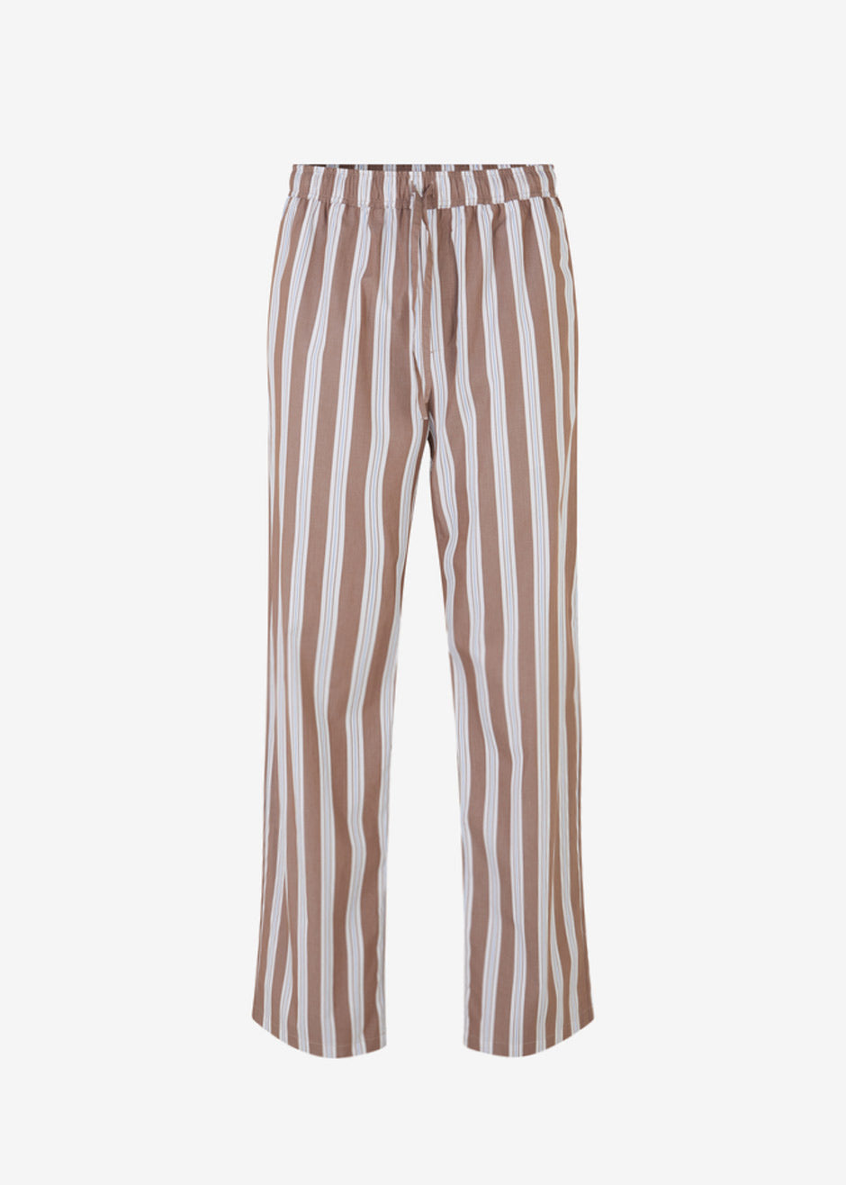 Samsøe & Samsøe Devon Trousers - Brown Stripe - 8