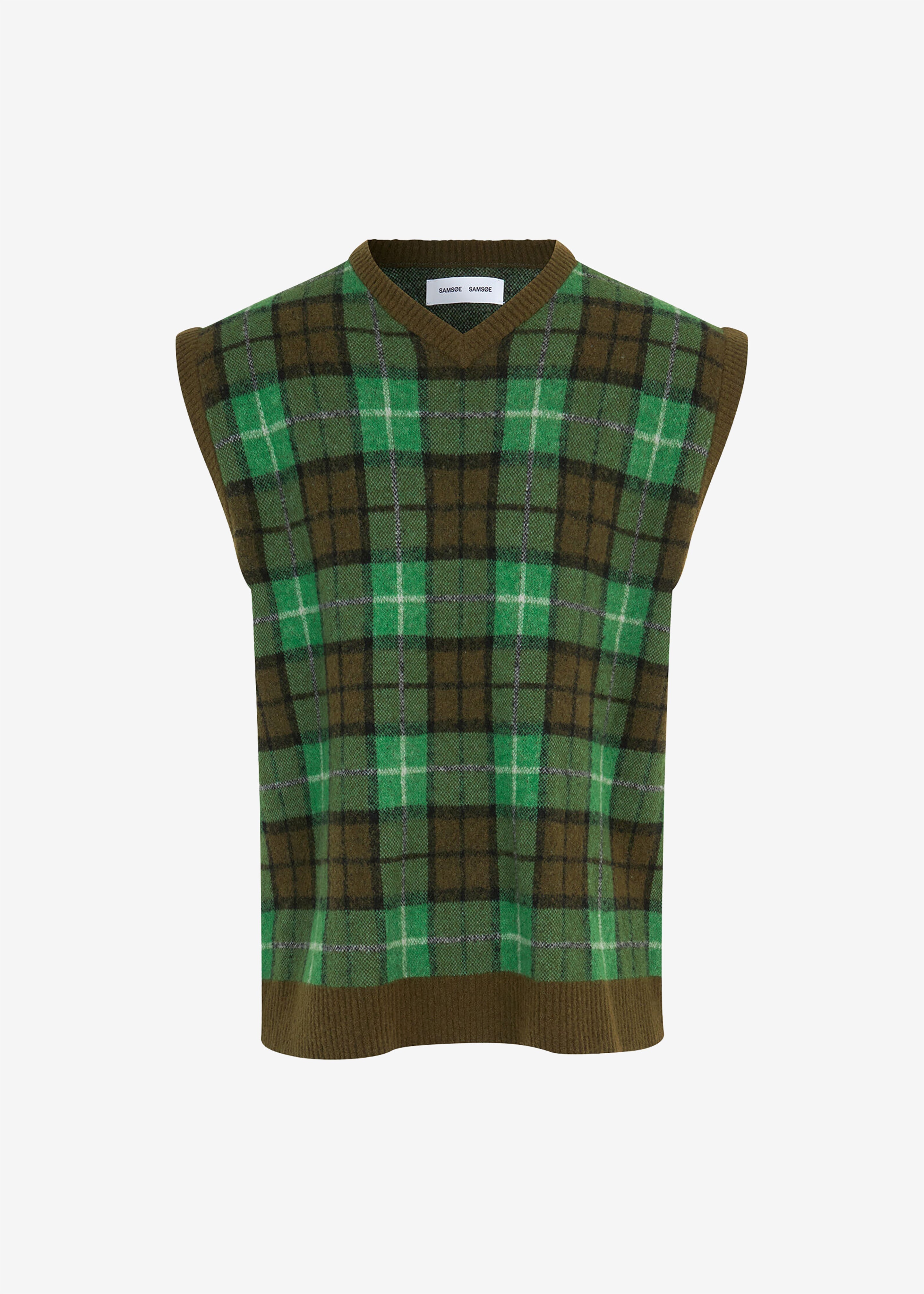 Samsøe & Samsøe James Vest - Medium Green - 12