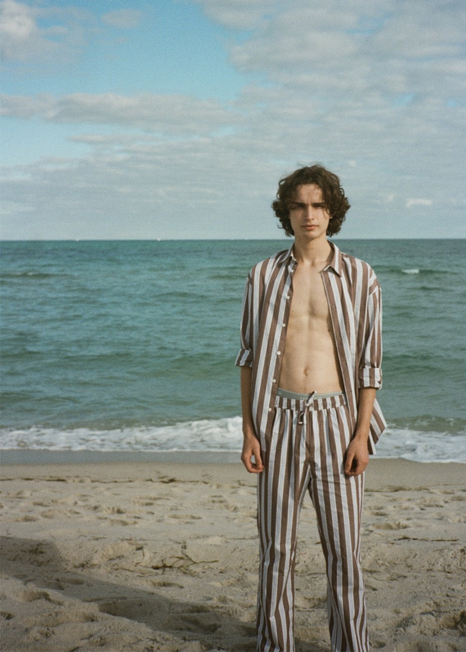 Samsøe & Samsøe Marley Shirt - Brown Stripe - 8