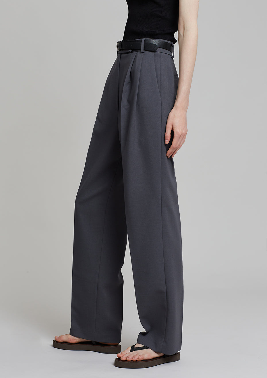 Bea Suit Pants - Charcoal - 3