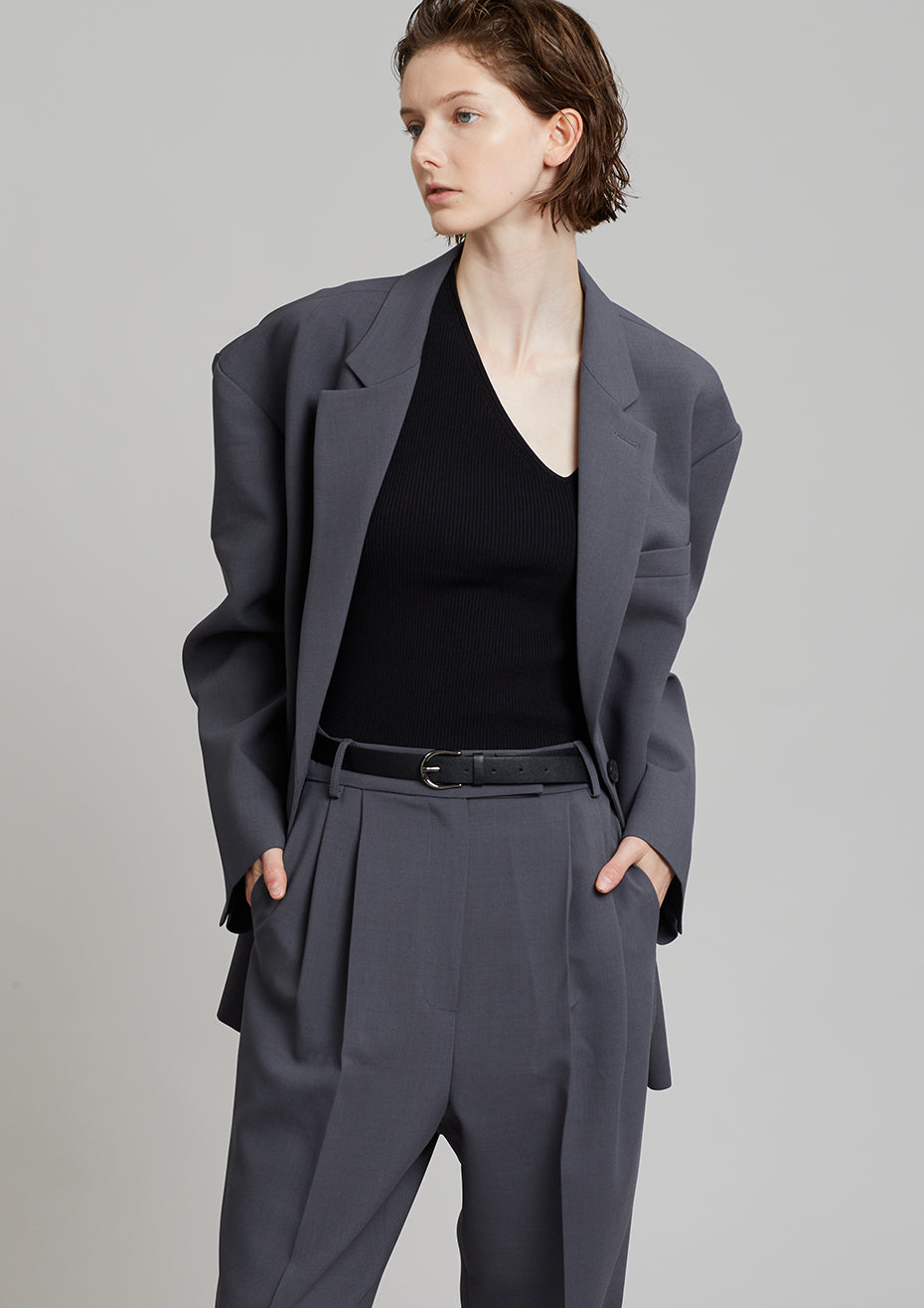 Bea Suit Pants - Charcoal - 7