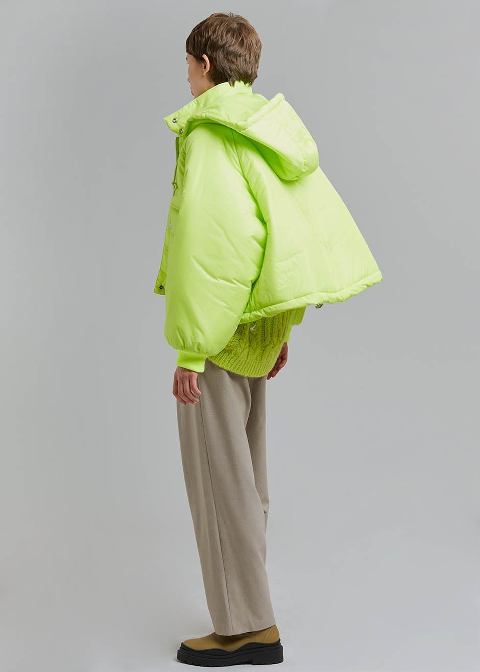 Seva Puffer - Lime - 3