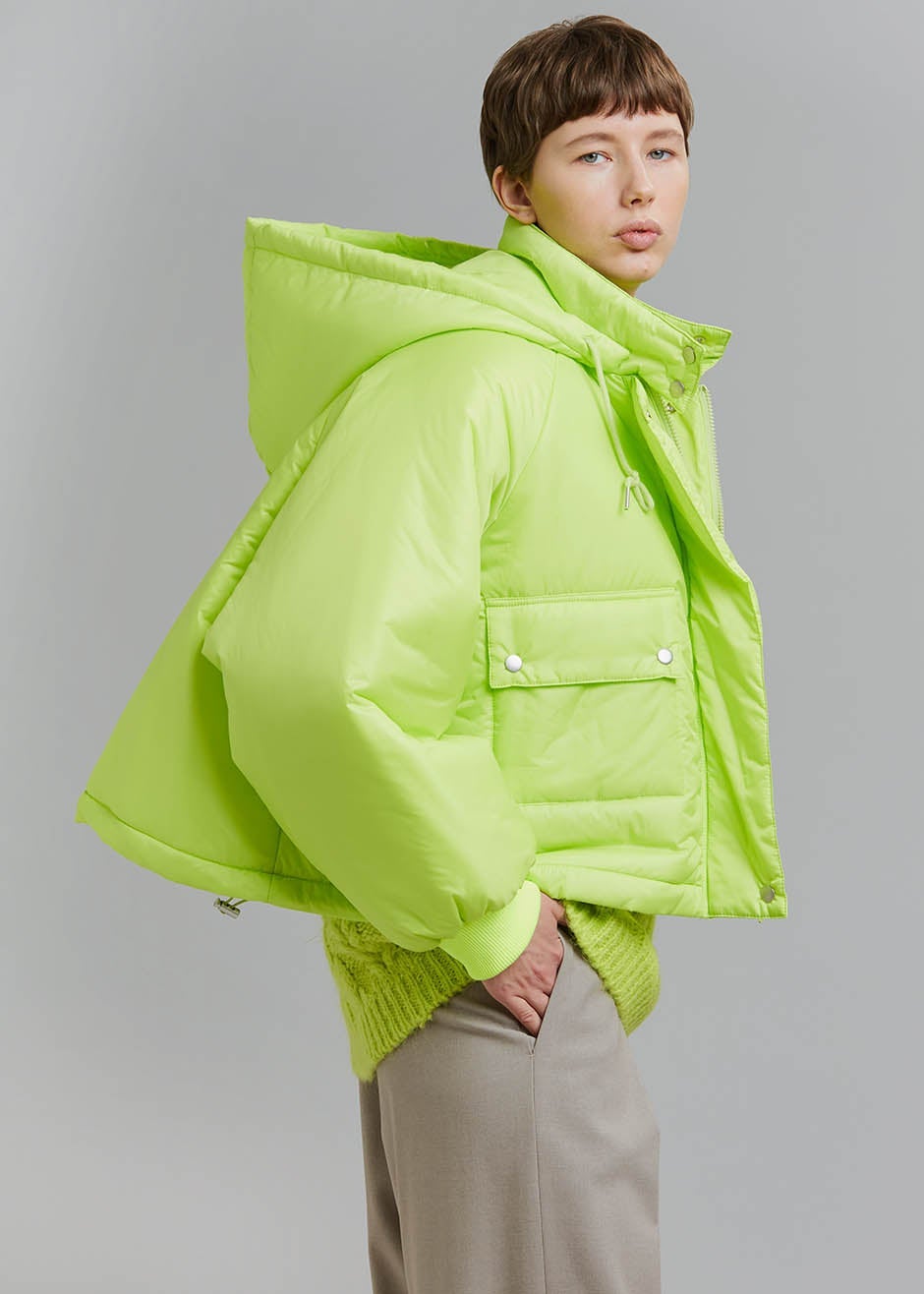 Seva Puffer - Lime - 1