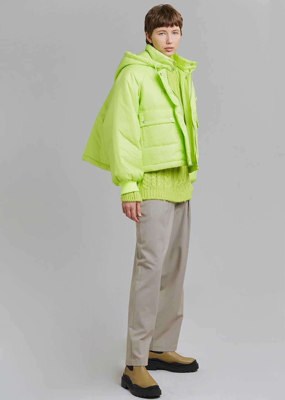 Seva Puffer - Lime - 2