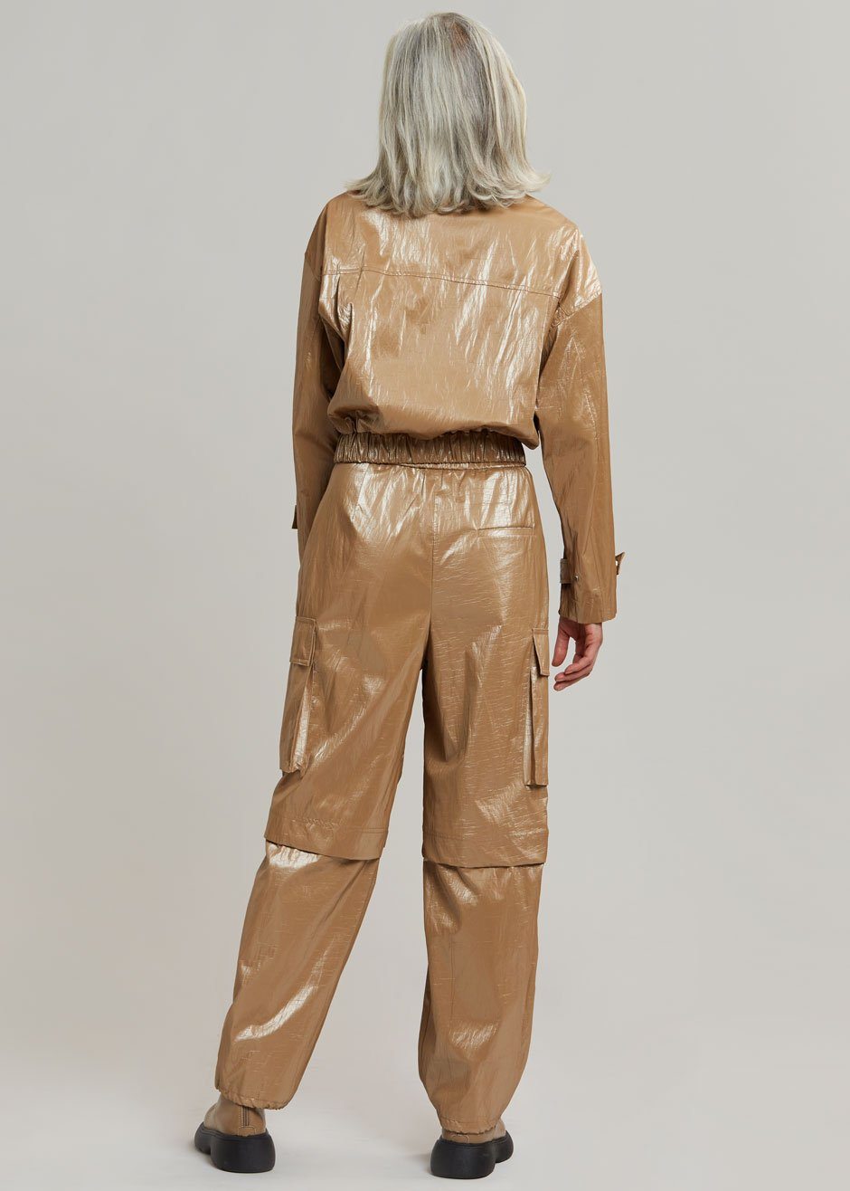 Stevie Shiny Pants - Sand - 5