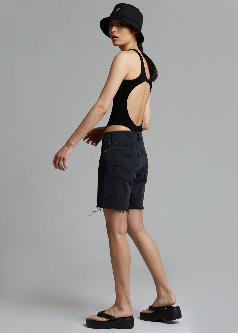 Frankie Bucket Hat - Black - 5