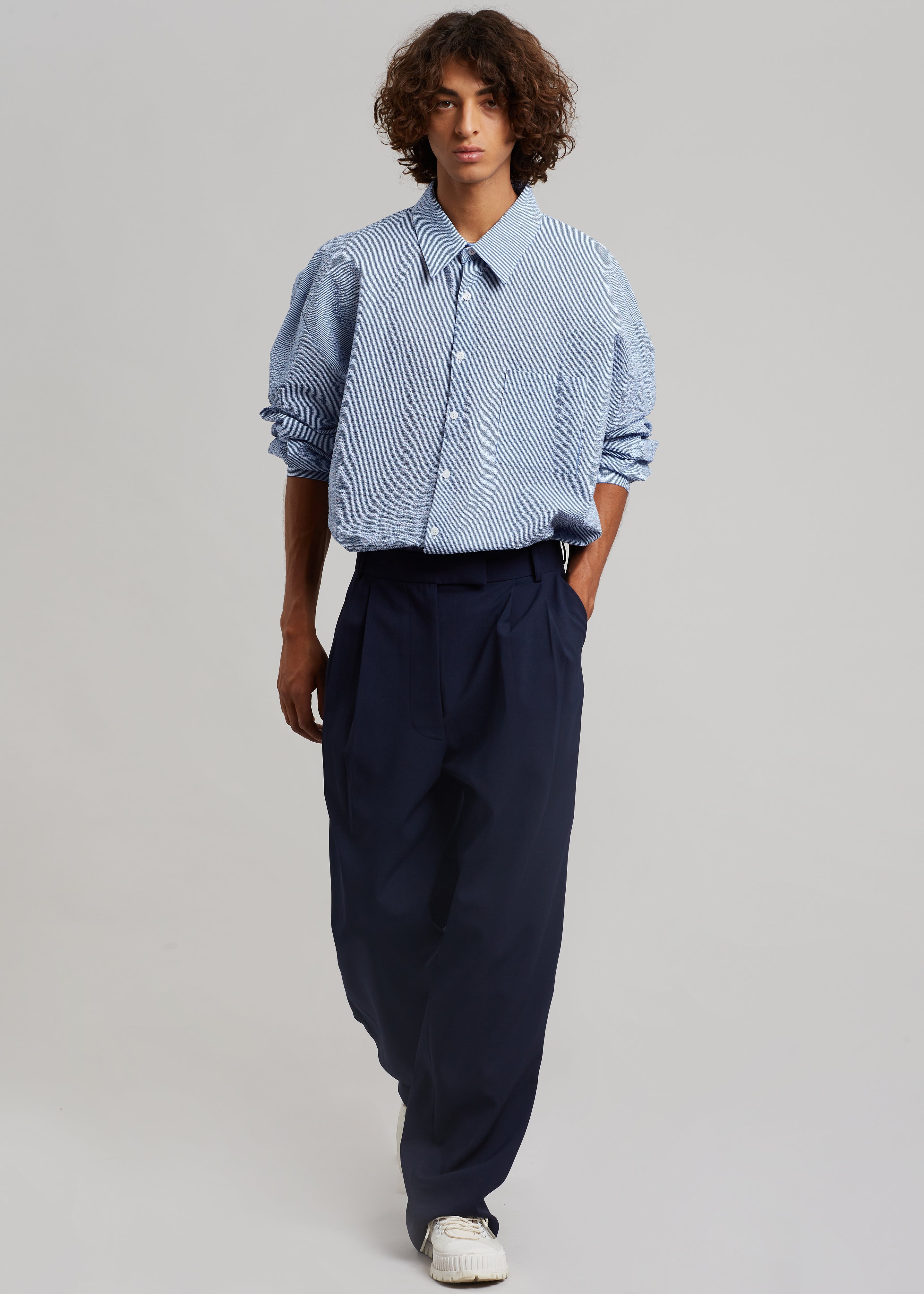Beo Suit Pants - Blue - 3