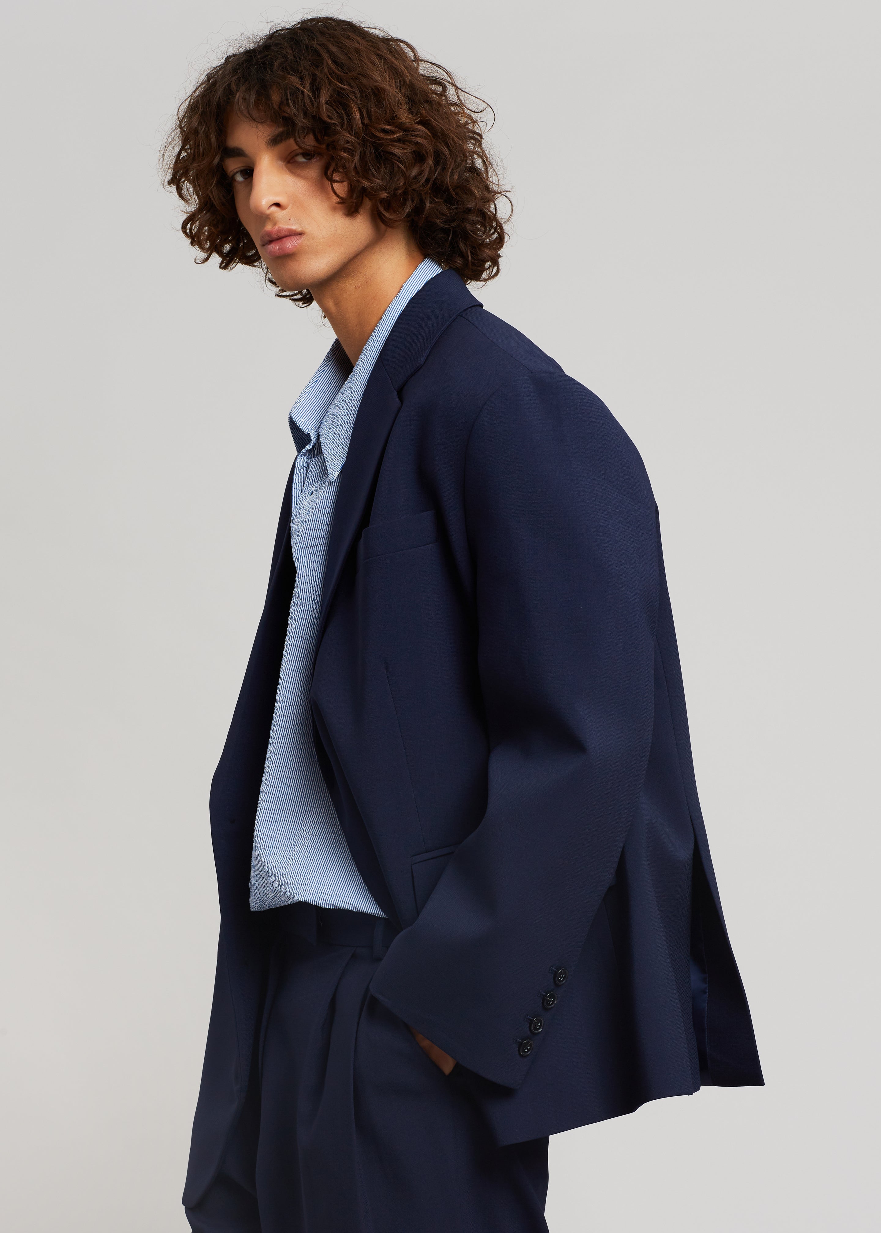Beo Blazer - Blue - 4