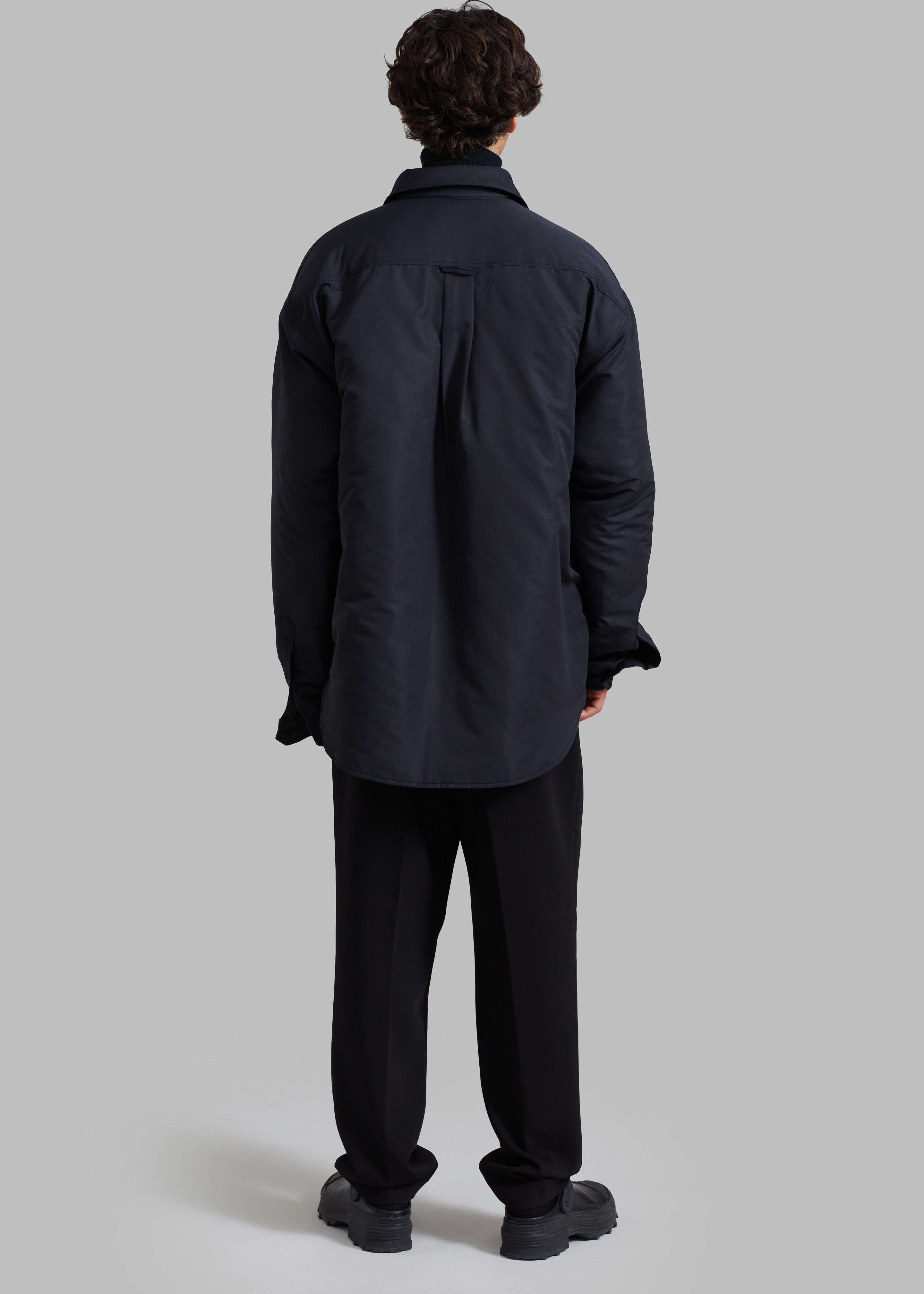 Dean Padded Shirt Jacket - Black - 16