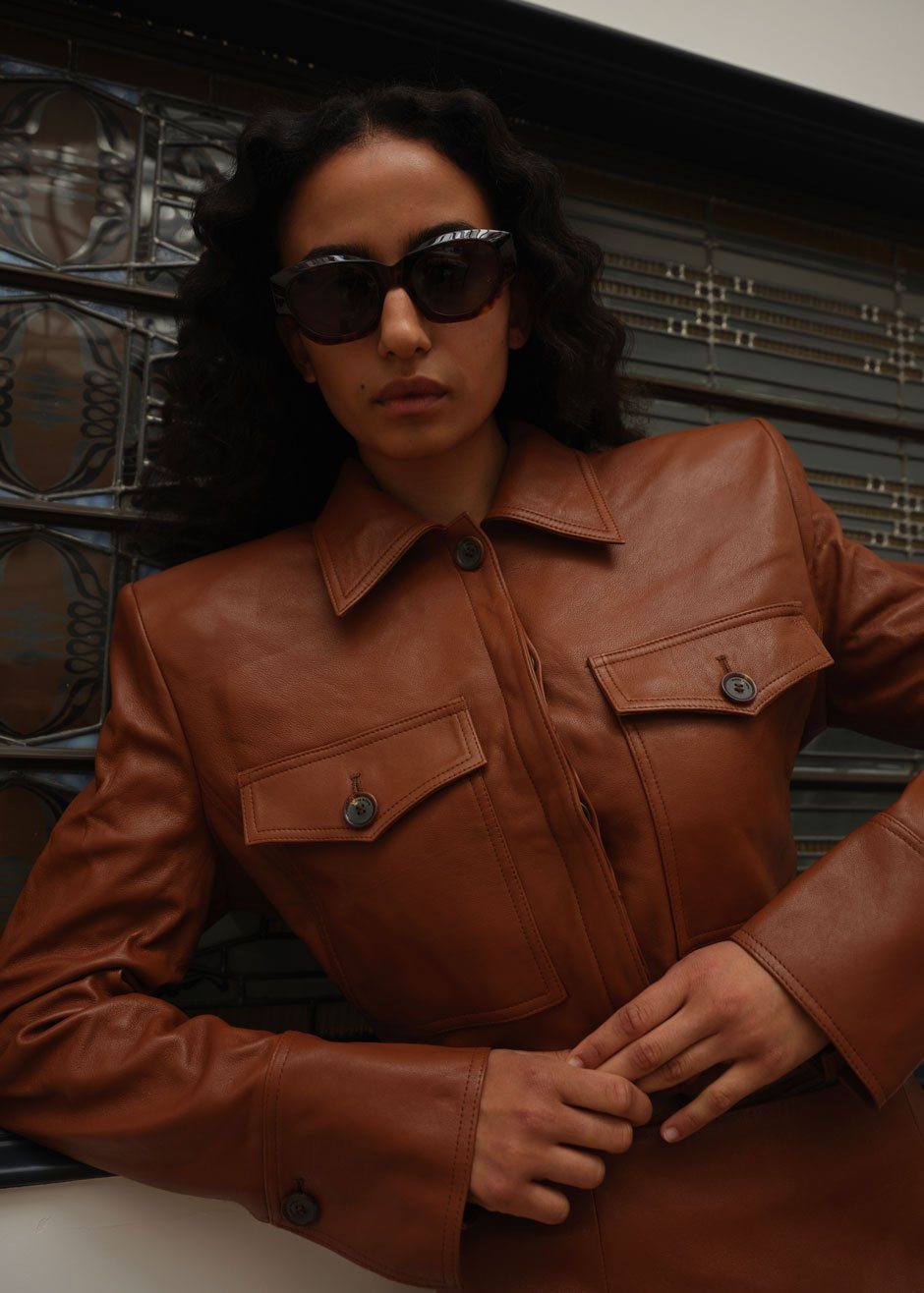 TOL Eyewear Glamoureaux Sunglasses - Havana - 6