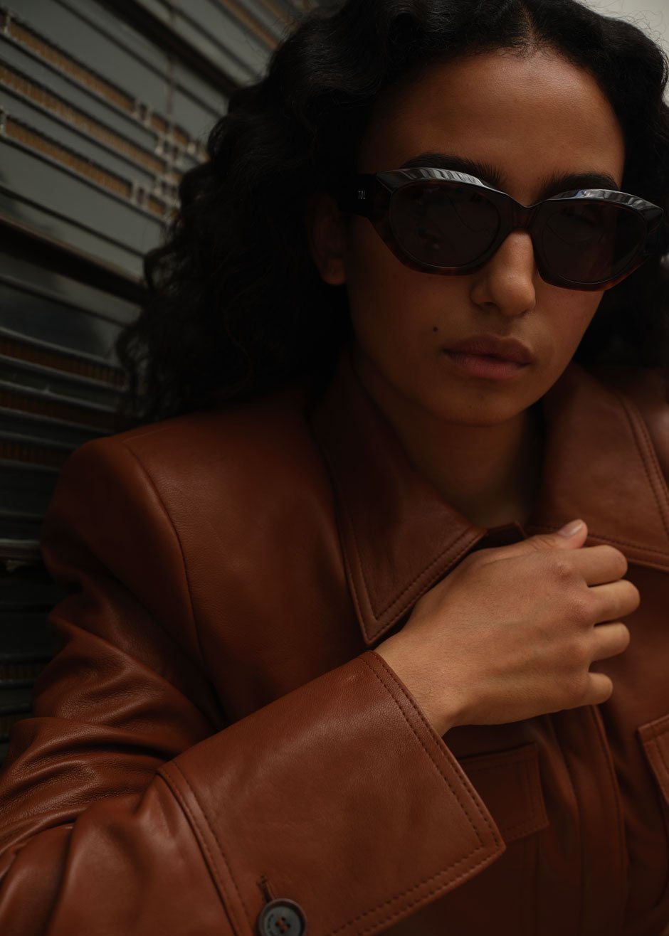 TOL Eyewear Glamoureaux Sunglasses - Havana - 2