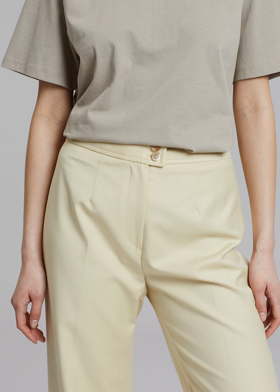 Tolko Pants - Pale Yellow - 5