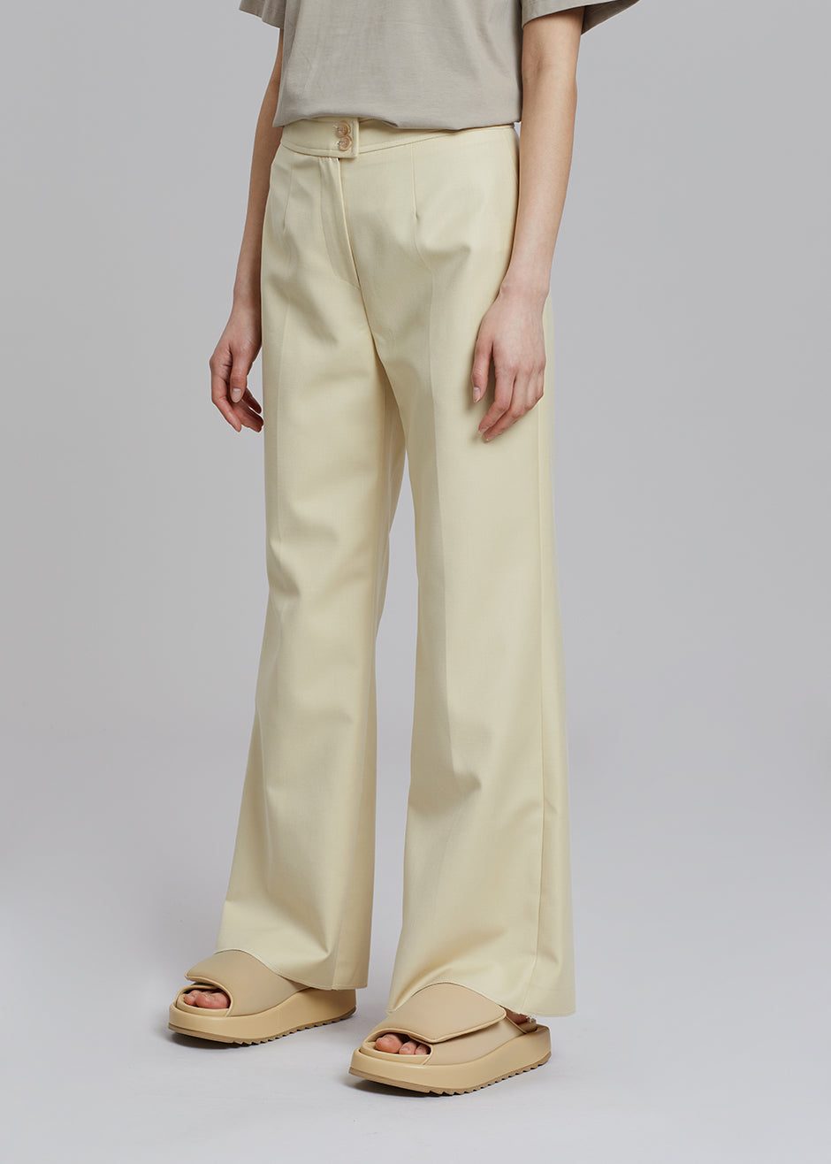 Tolko Pants - Pale Yellow - 2