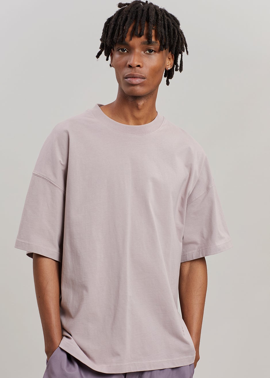 Tony Boxy T-Shirt - Lilac - 1