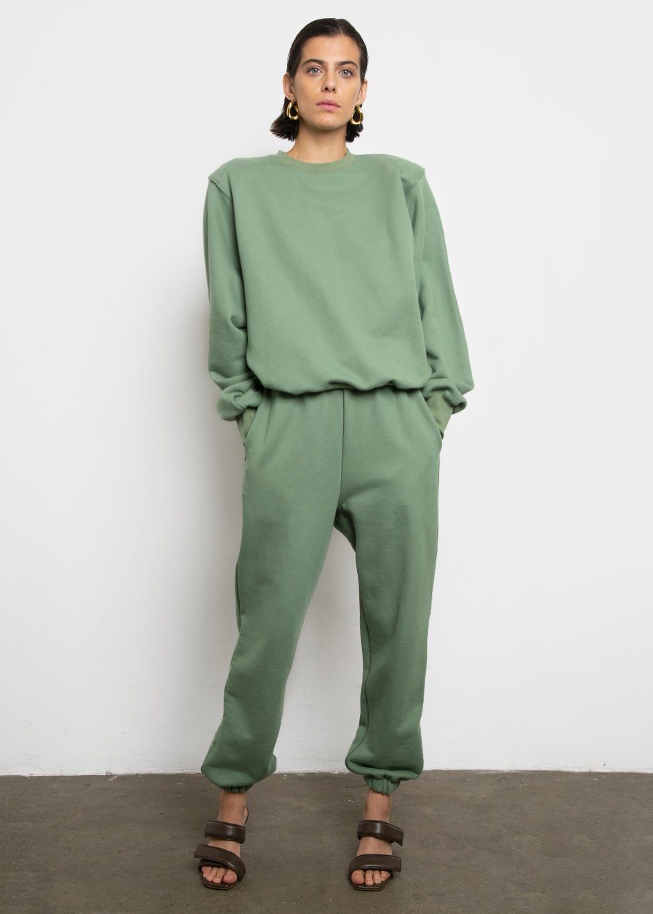 Vanessa Sweatpants - Mossy Green - 1