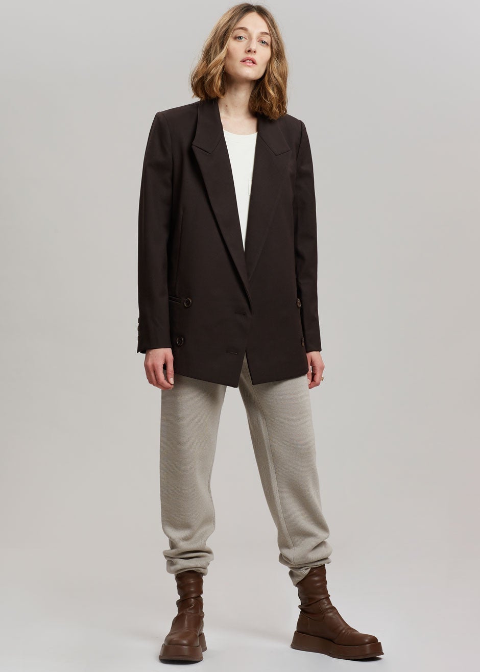 Varda Suit Blazer - Aubergine - 5