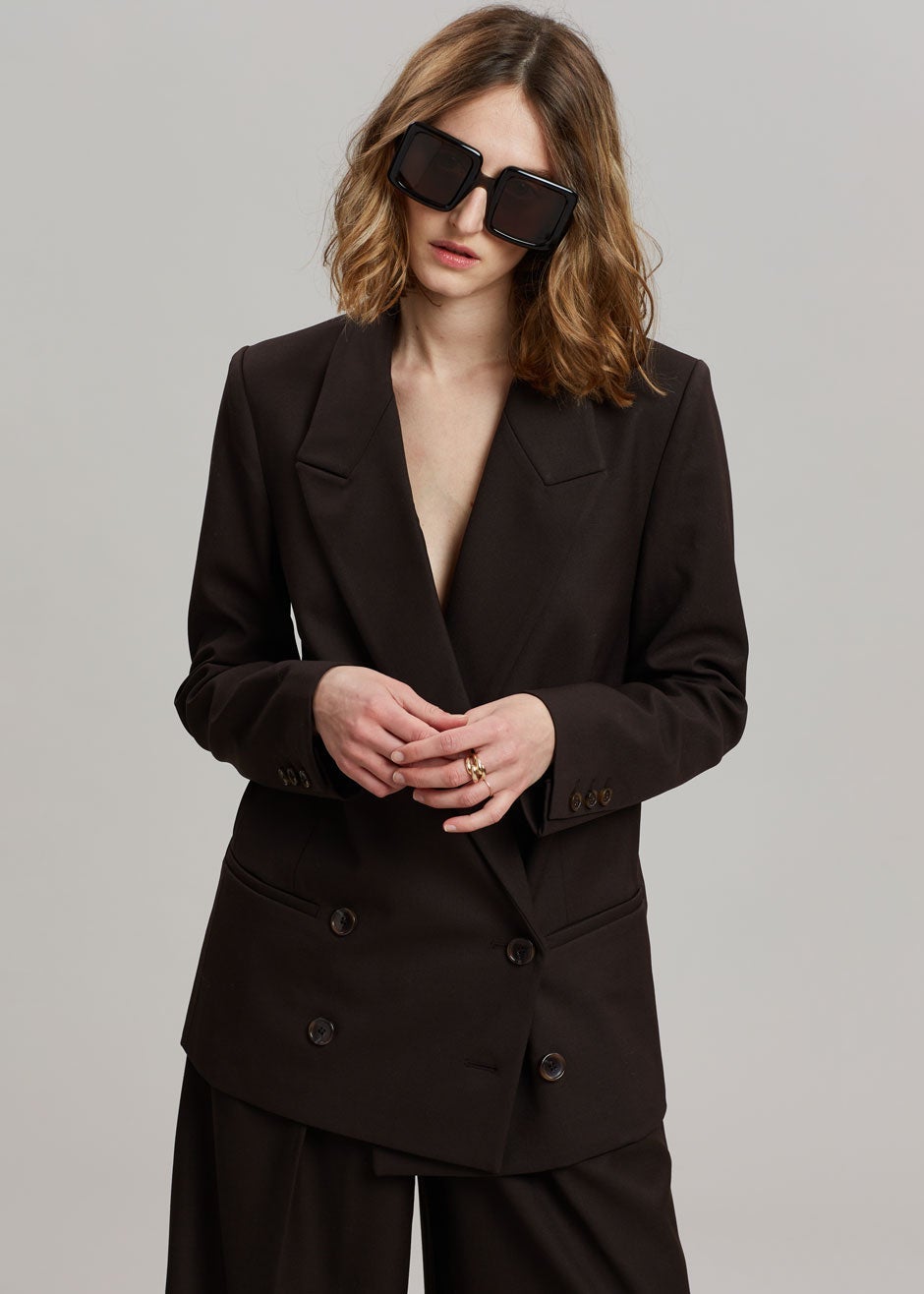Varda Suit Blazer - Aubergine - 6