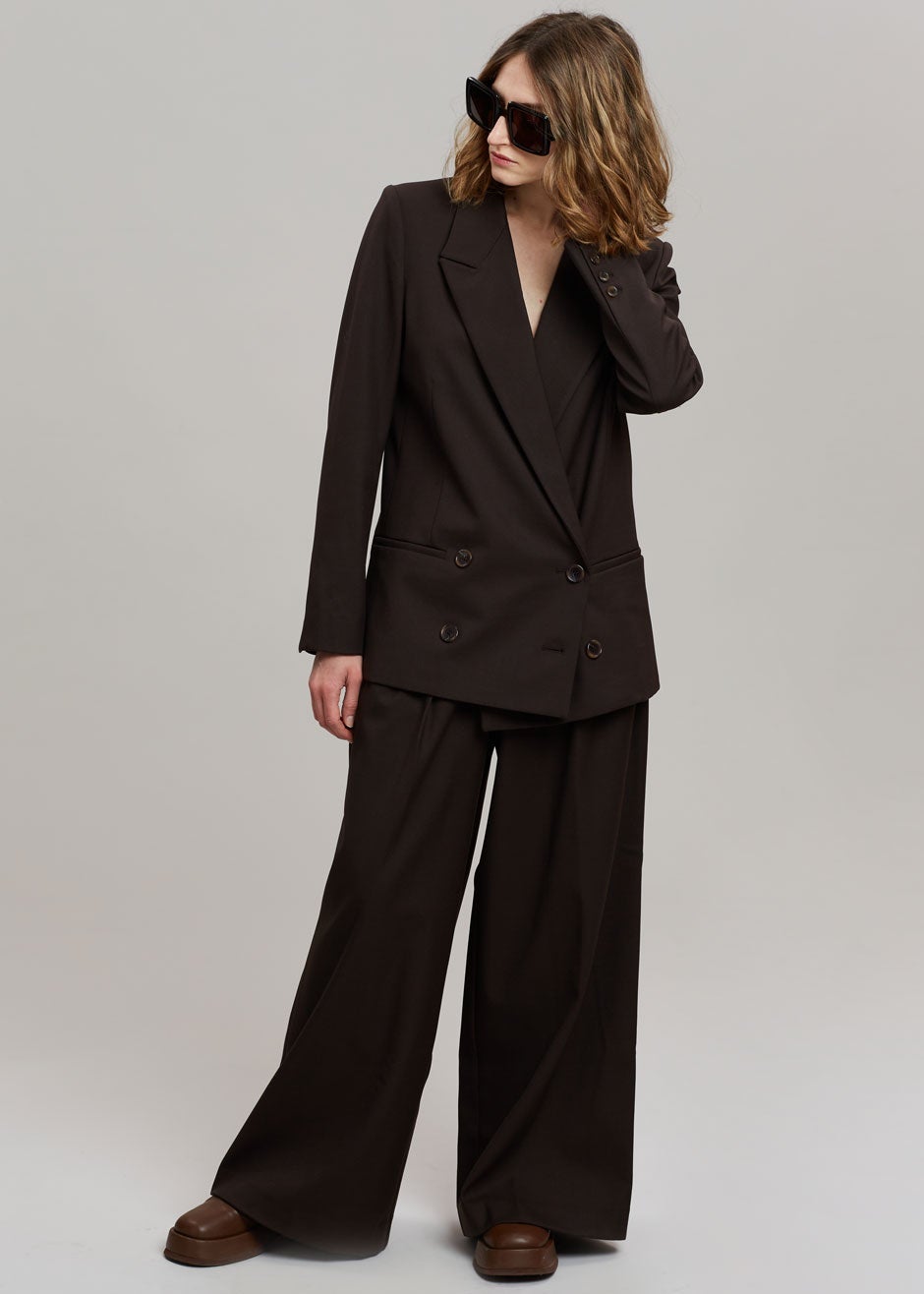 Varda Suit Blazer - Aubergine - 2