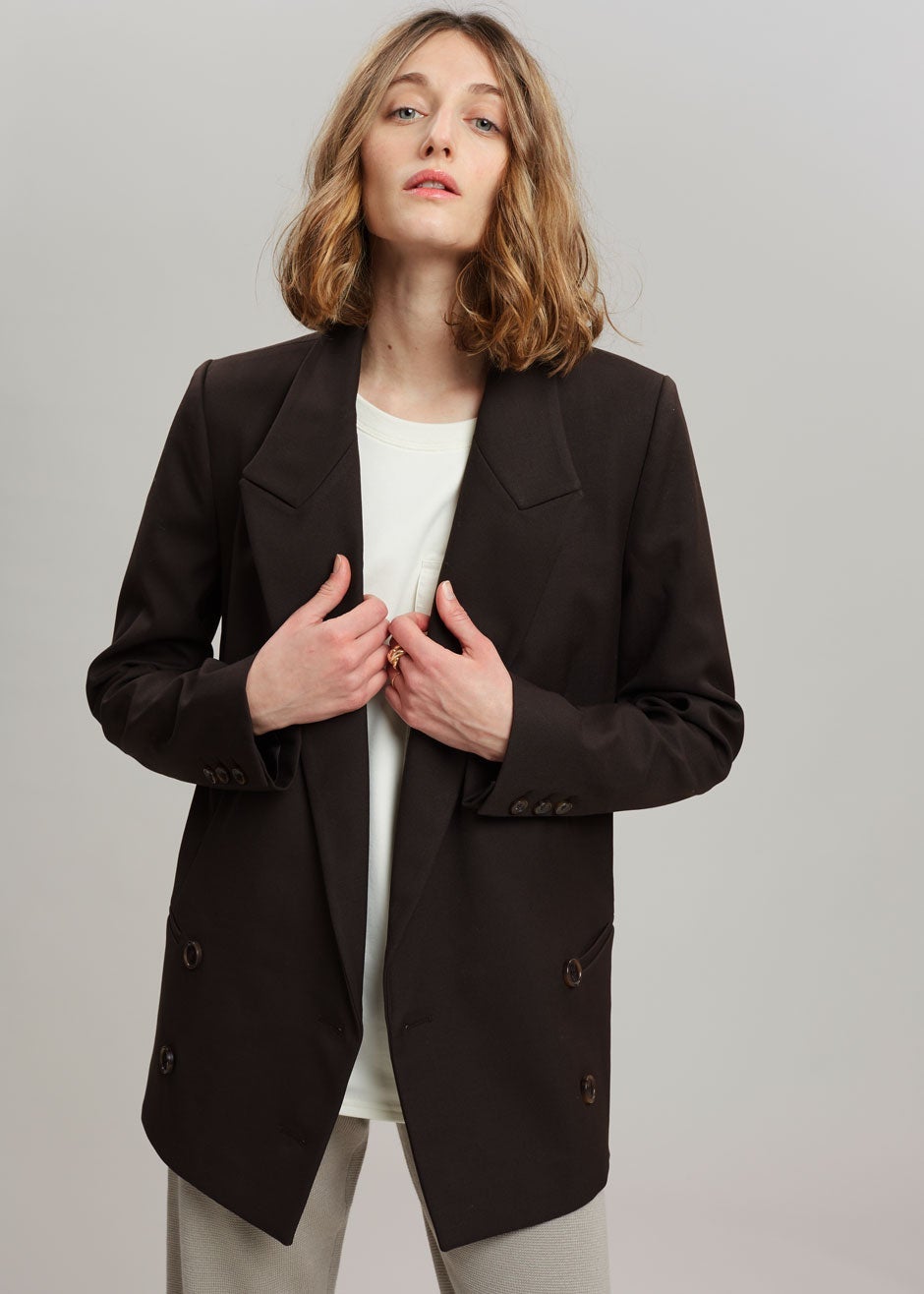 Varda Suit Blazer - Aubergine - 3