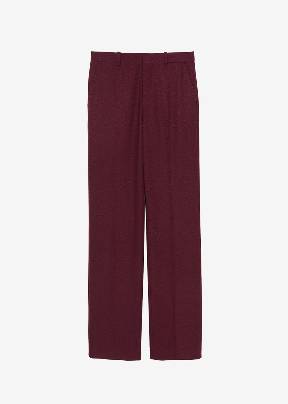Walker Twill Trousers - Merlot - 6