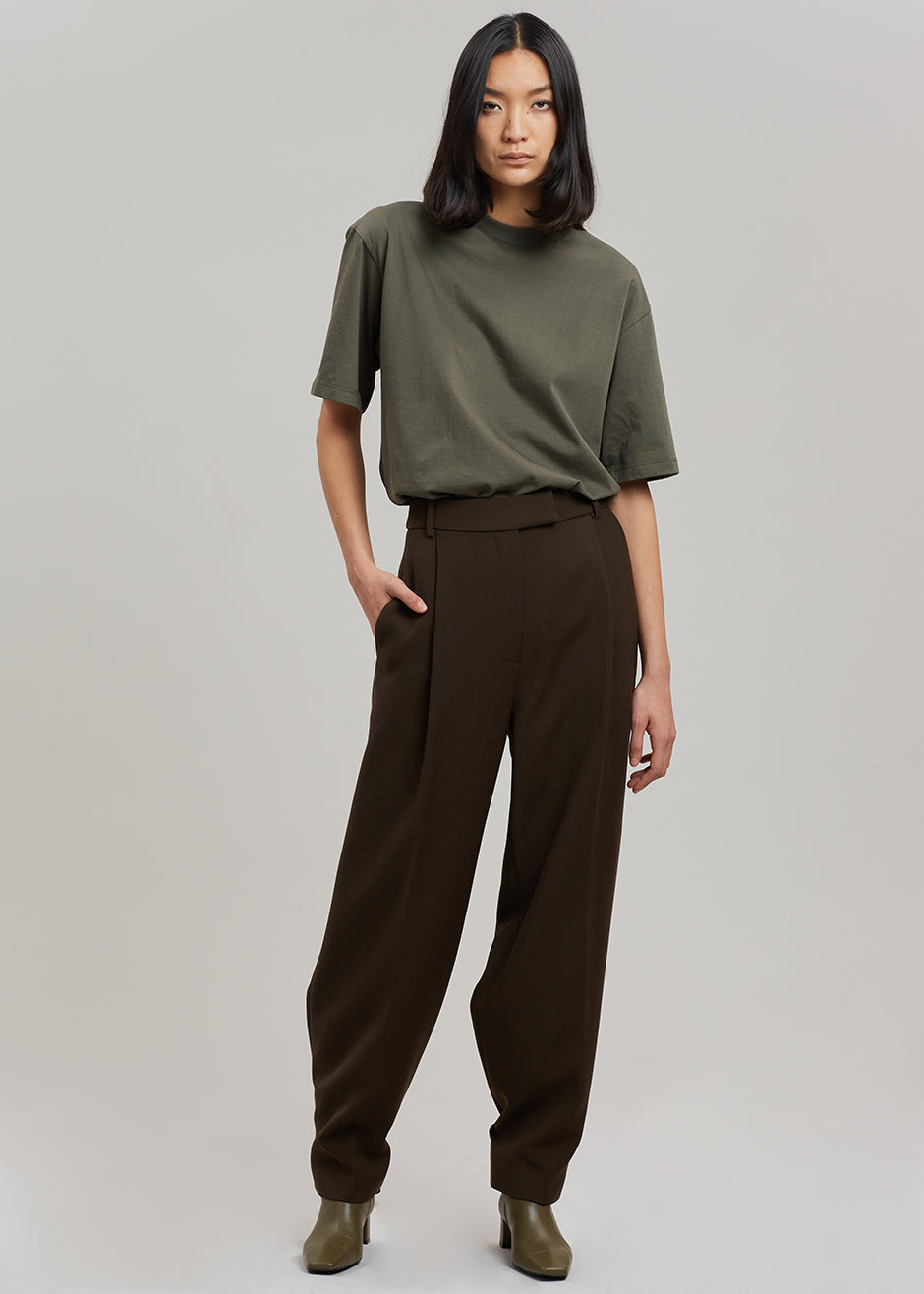 Zephyr Suit Trousers - Chocolate - 7