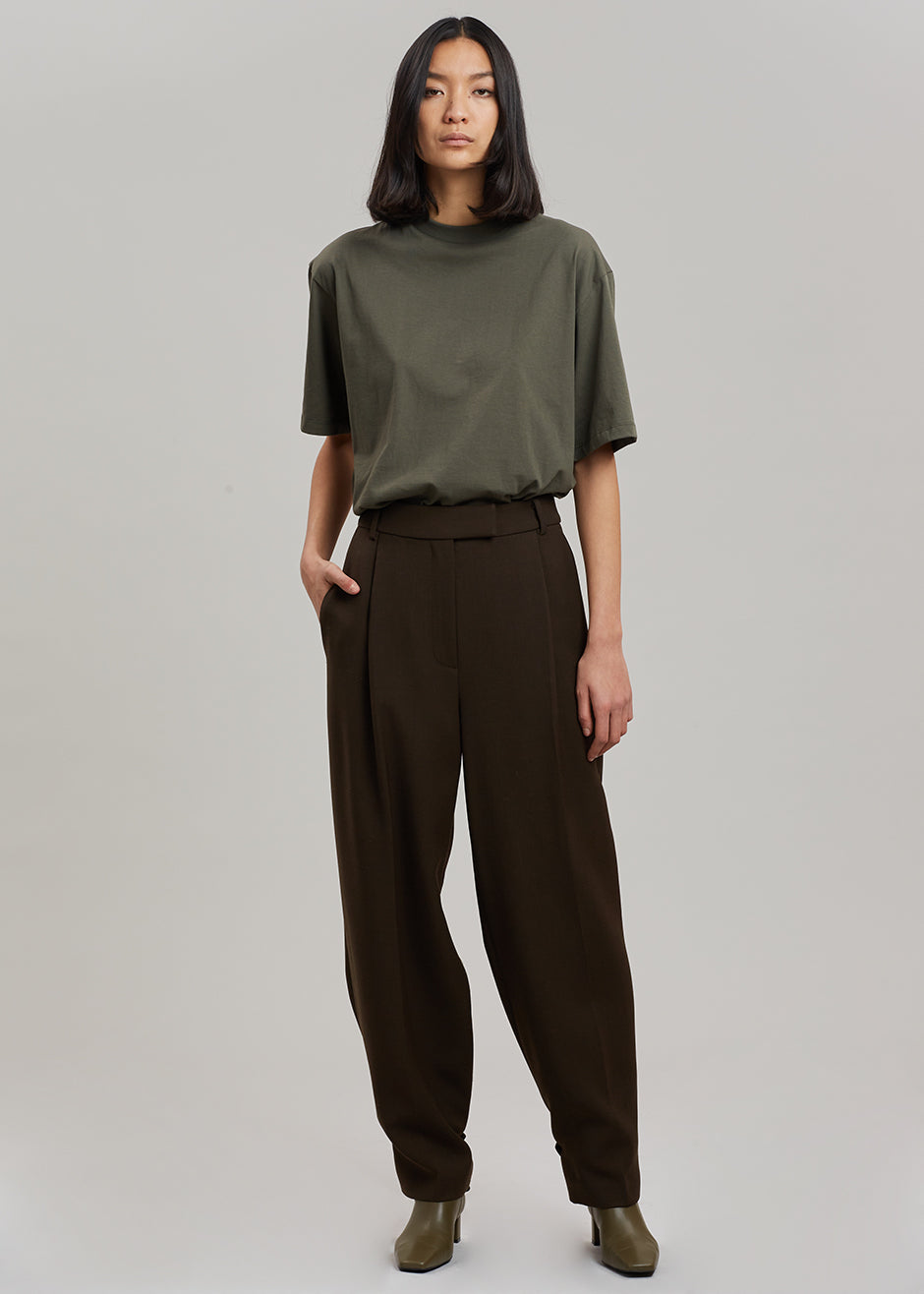 Zephyr Suit Trousers - Chocolate - 2