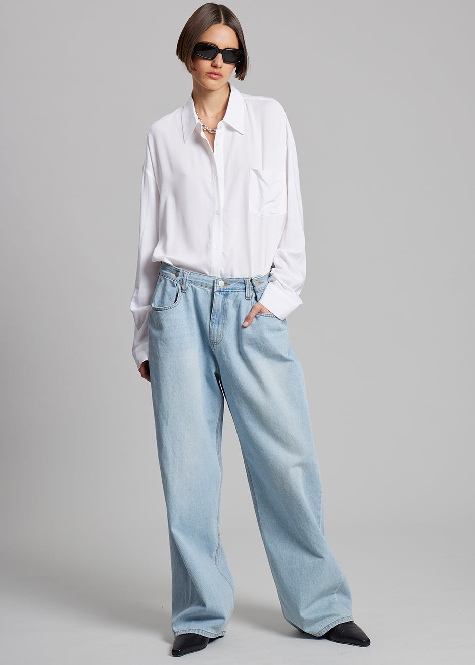 Hayla Denim Pants - Light Wash