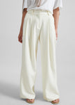 Halser Pintuck Trousers - Ivory