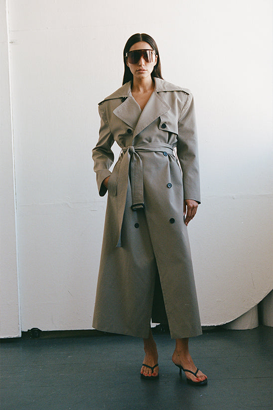 Curtis Oversized Coat - Charcoal – Frankie Shop Europe Curtis Oversized Coat - Charcoal – Frankie Shop Europe