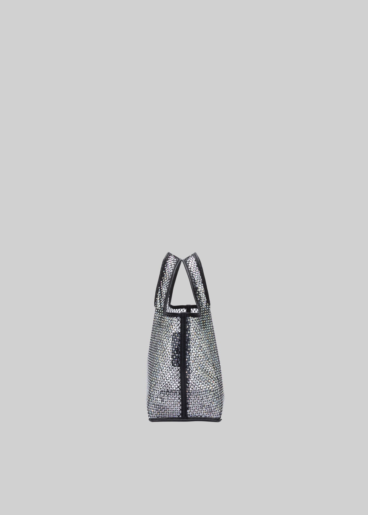 3.1 Phillip Lim Embellished Mesh Mini Market Tote - Black - 5