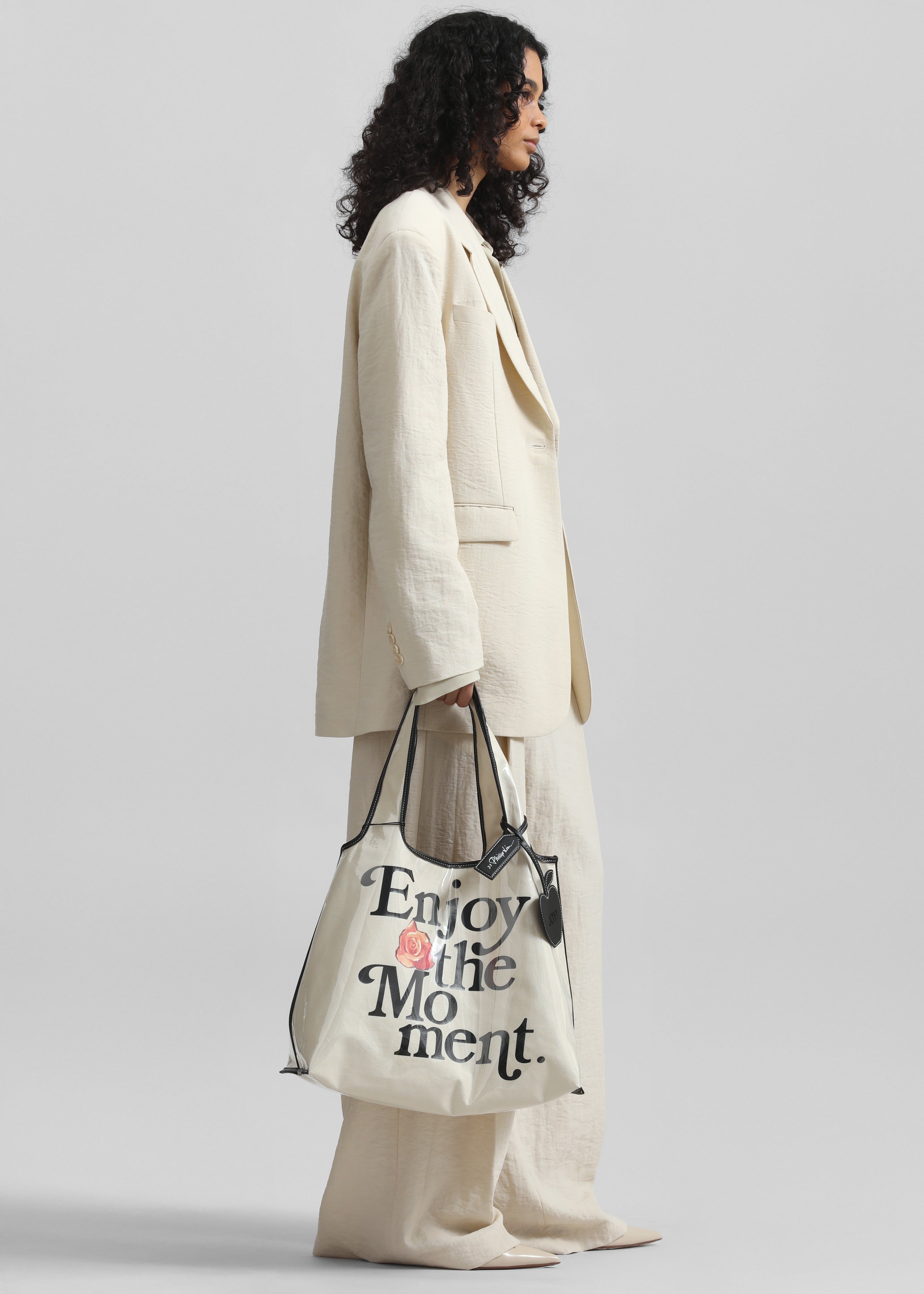 3.1 Phillip Lim Enjoy The Moment Market Tote - Ecru - 5