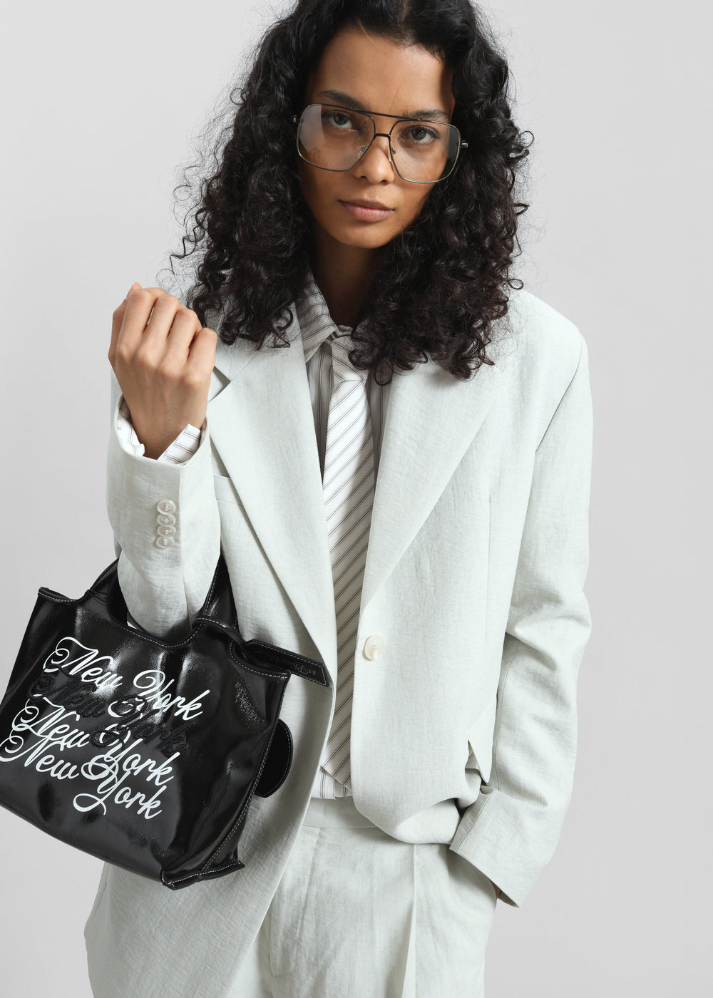 3.1 Phillip Lim We Are NY Mini Market Tote - Black - 1