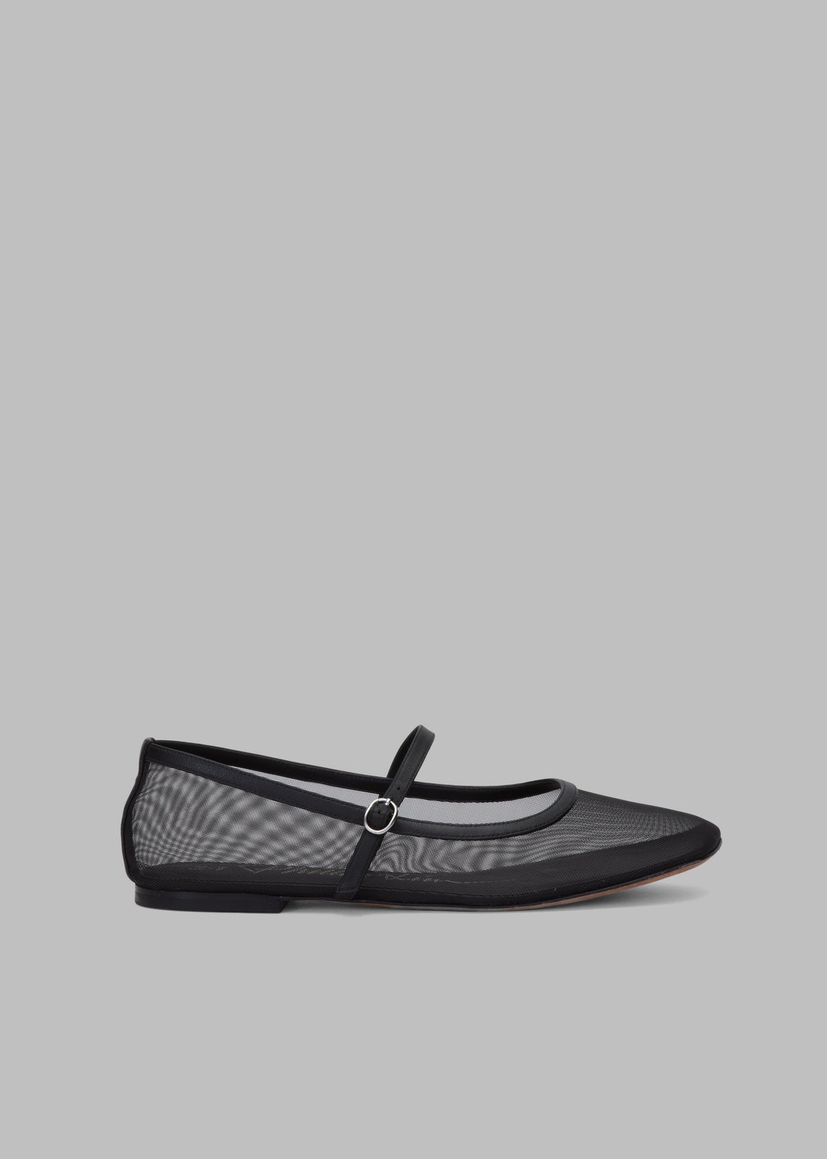 3.1 Phillip Lim ID Mesh Mary Jane Flat - Black - 3