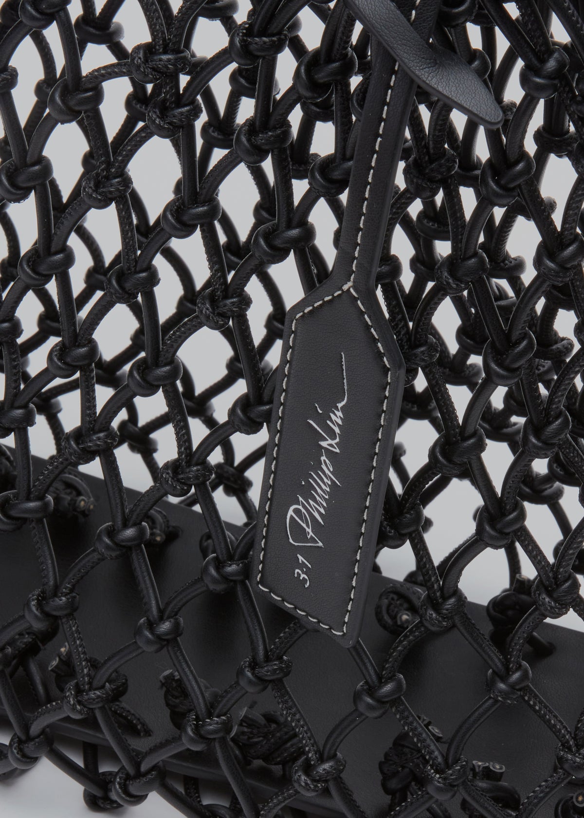 3.1 Phillip Lim Macrame Mini Sac - Black - 9