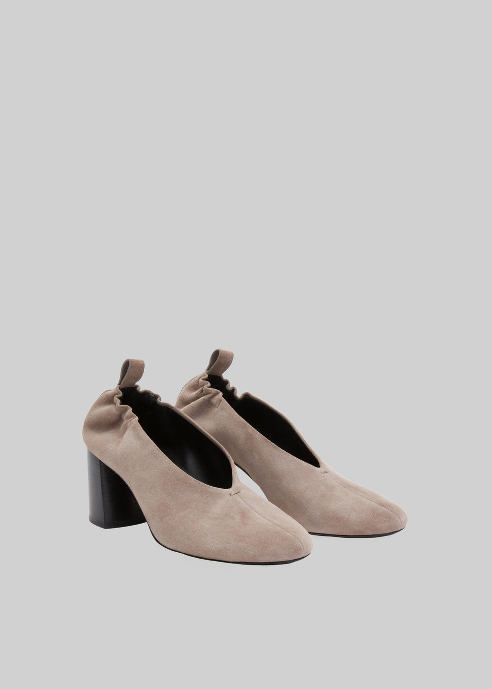 3.1 Phillip Lim Nadia Heeled Ballerina - Elephant Grey