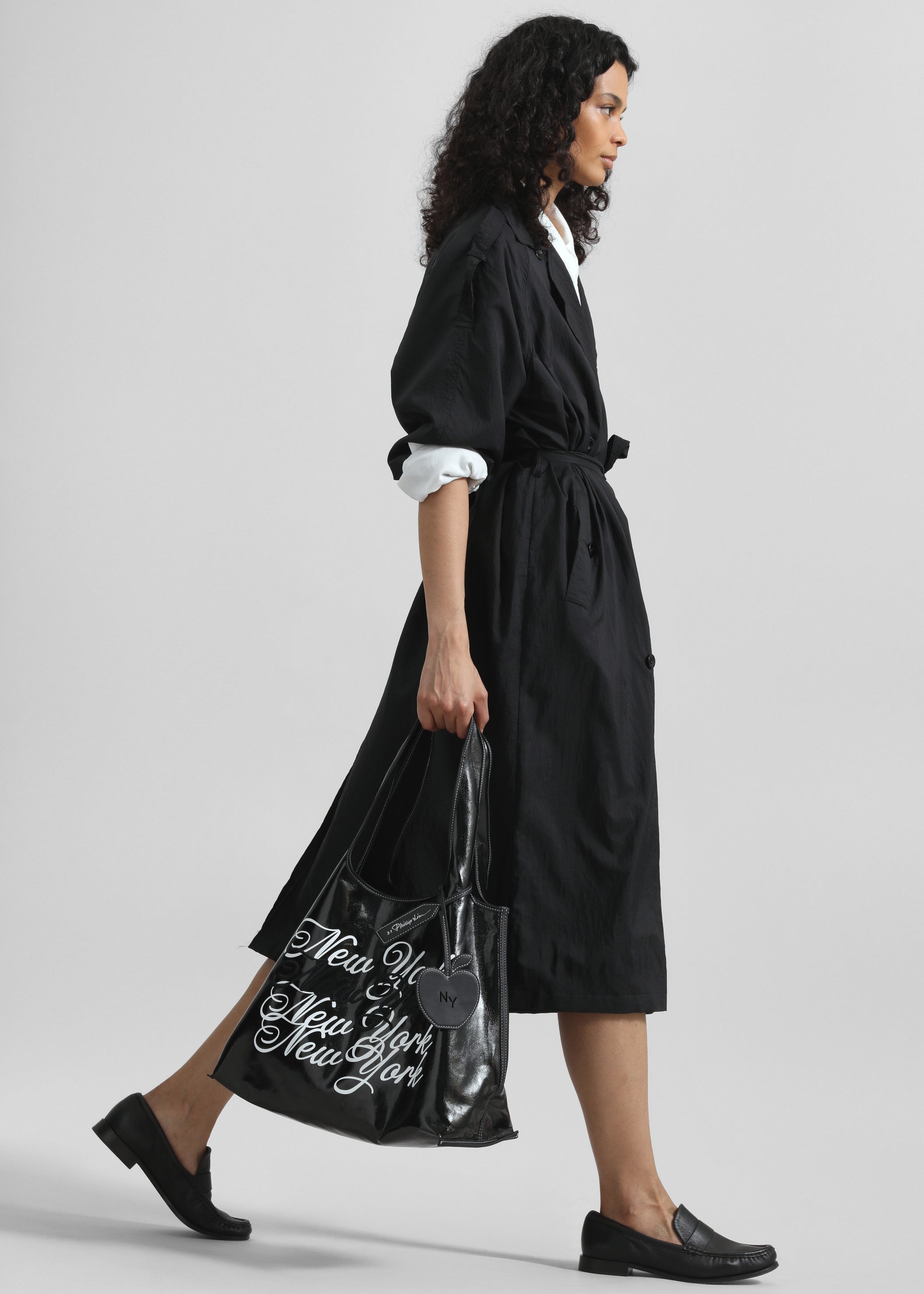 Shop the look image for Tarnby Light Trench - Black