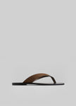 A.Emery Kinto Sandals - Chestnut Suede/Black