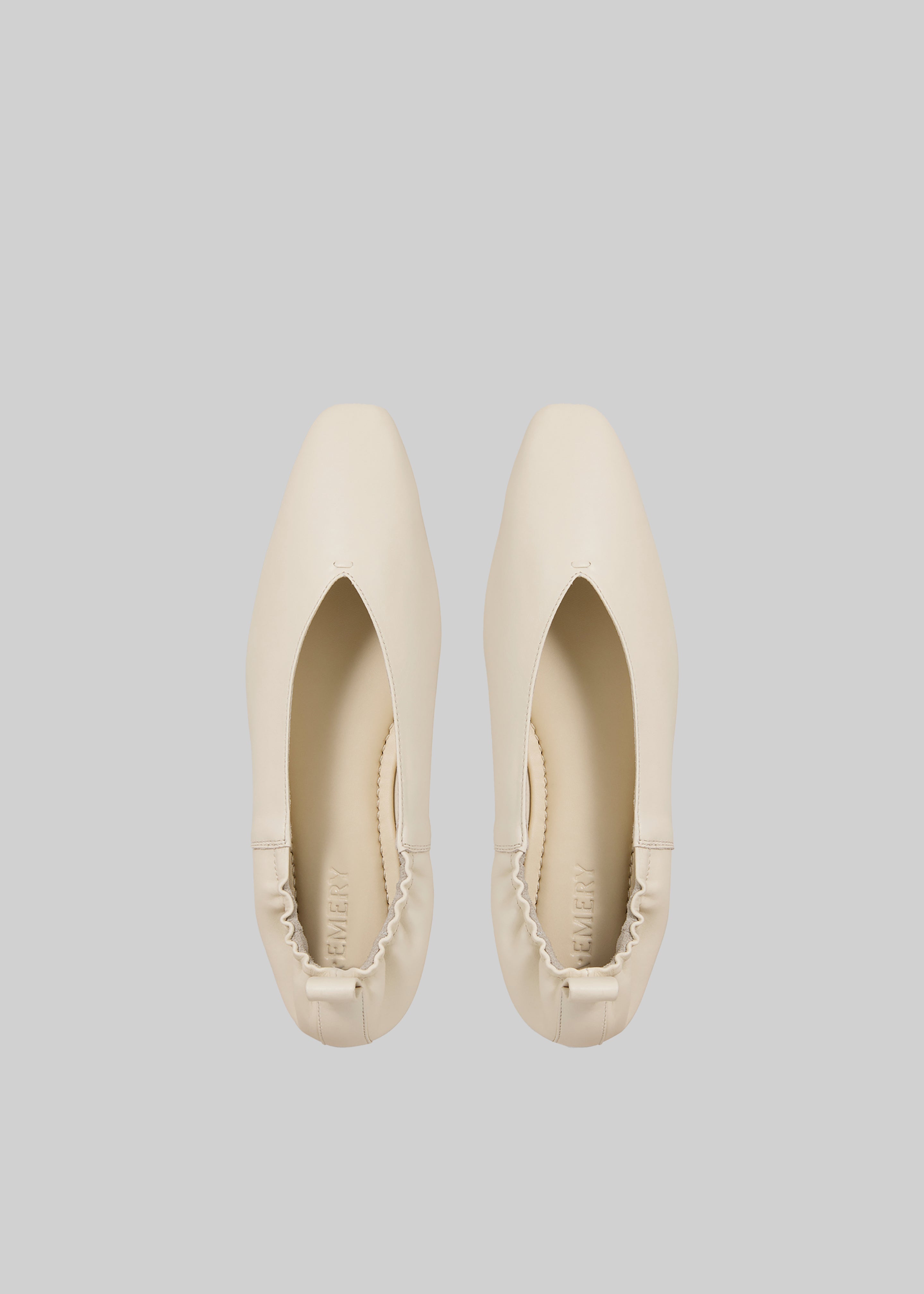 A.Emery Brie Flats - Eggshell - 1