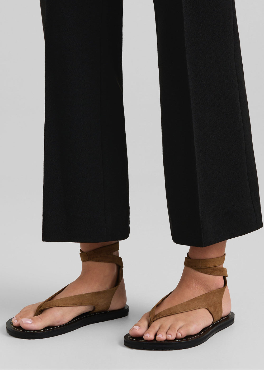 A.Emery The Elmer Sandals - Cognac Suede - 1