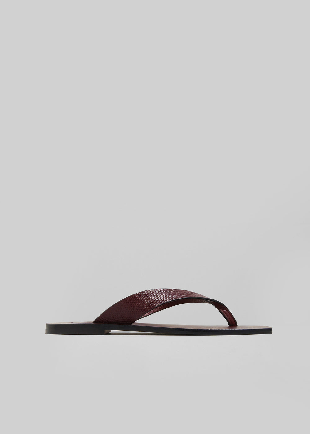 A.Emery The Kinto Sandals - Mulberry Embossed Lizard - 1