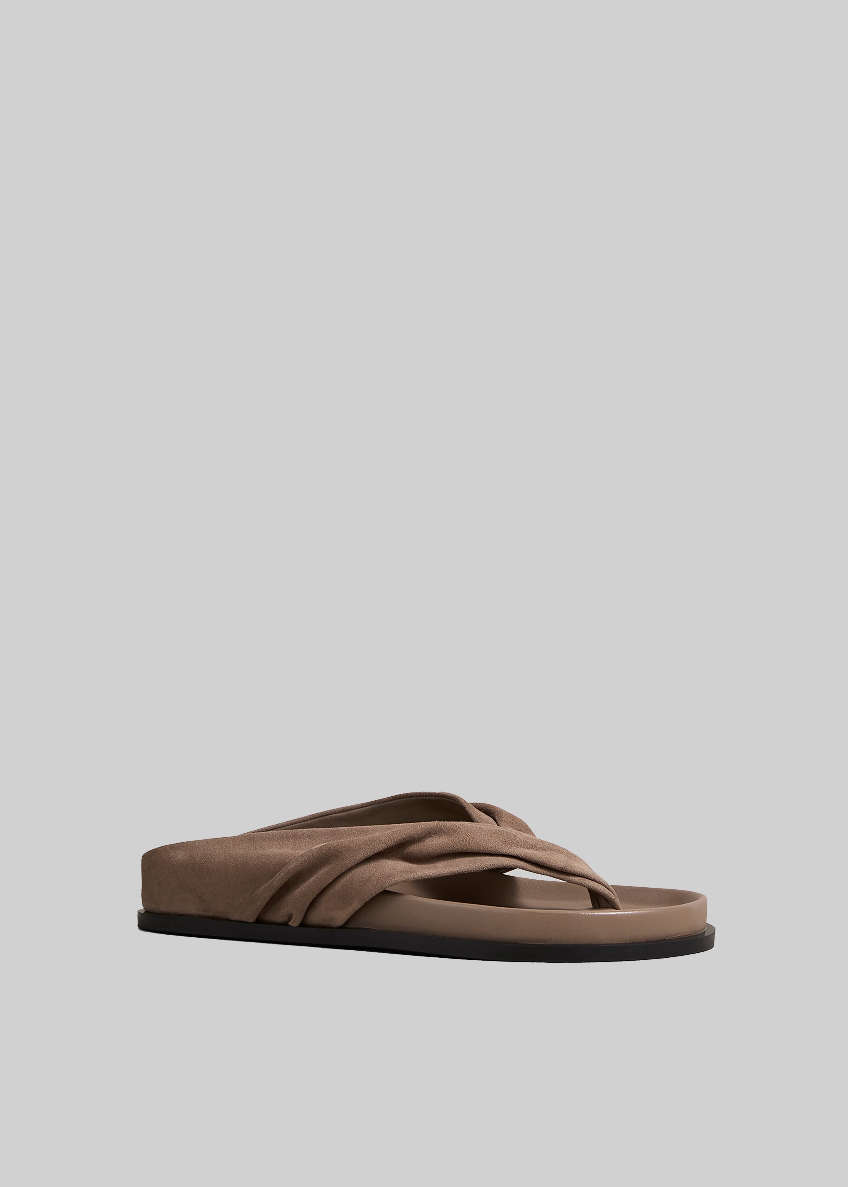 A.Emery Shaw Sandals - Caribou Suede - 4