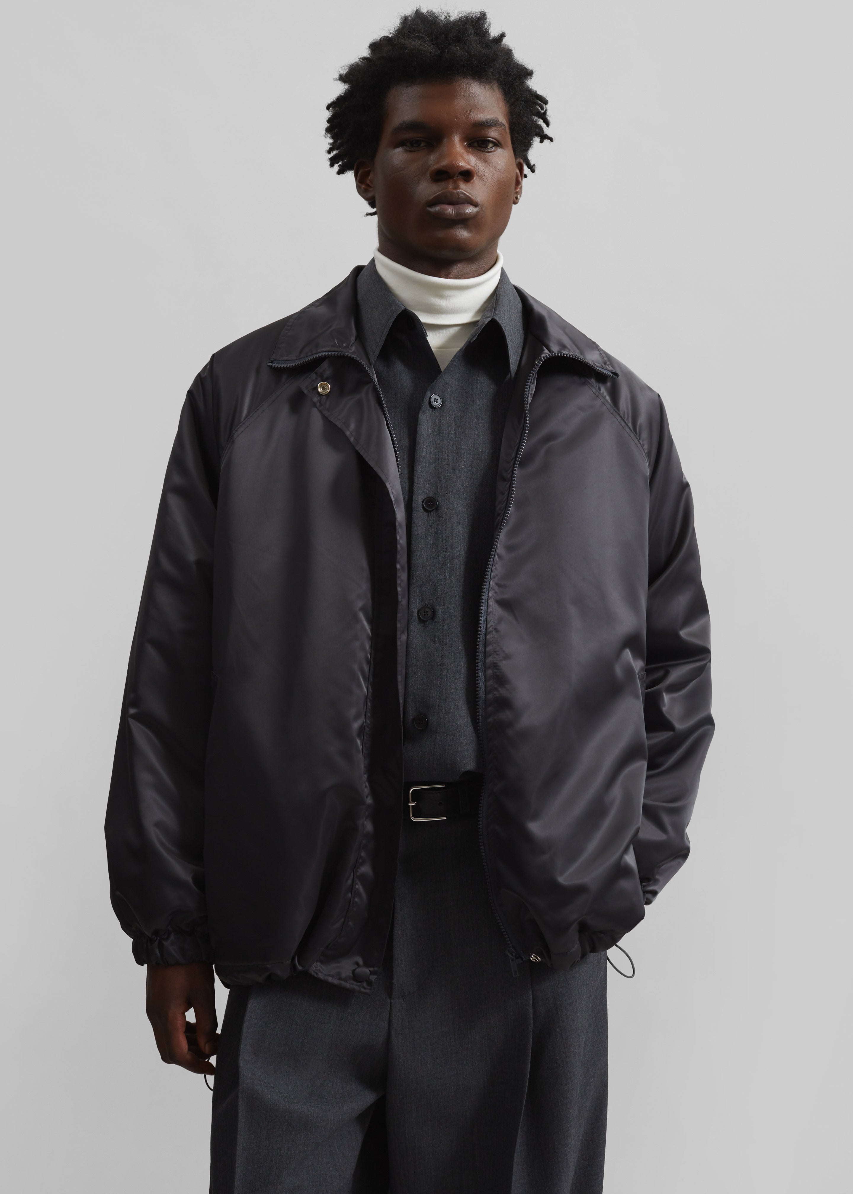 Abel Windbreaker - Black - 1