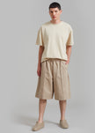 Adan Bermuda Shorts - Beige