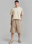 Adan Bermuda Shorts - Beige