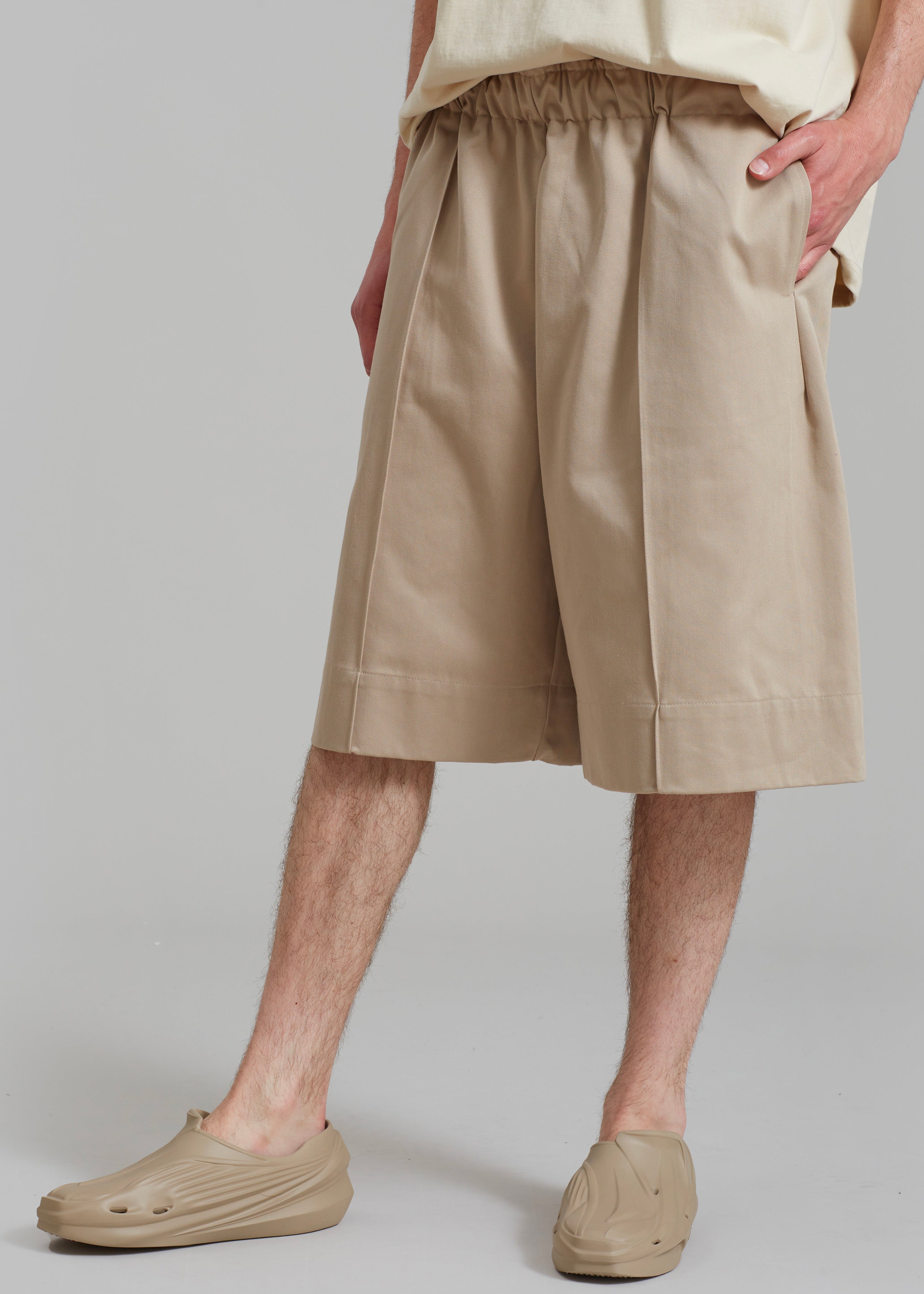 Adan Bermuda Shorts - Beige - 7