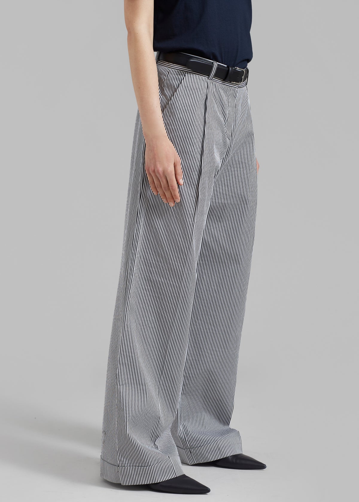 Addison Pants - Black Stripe - 4