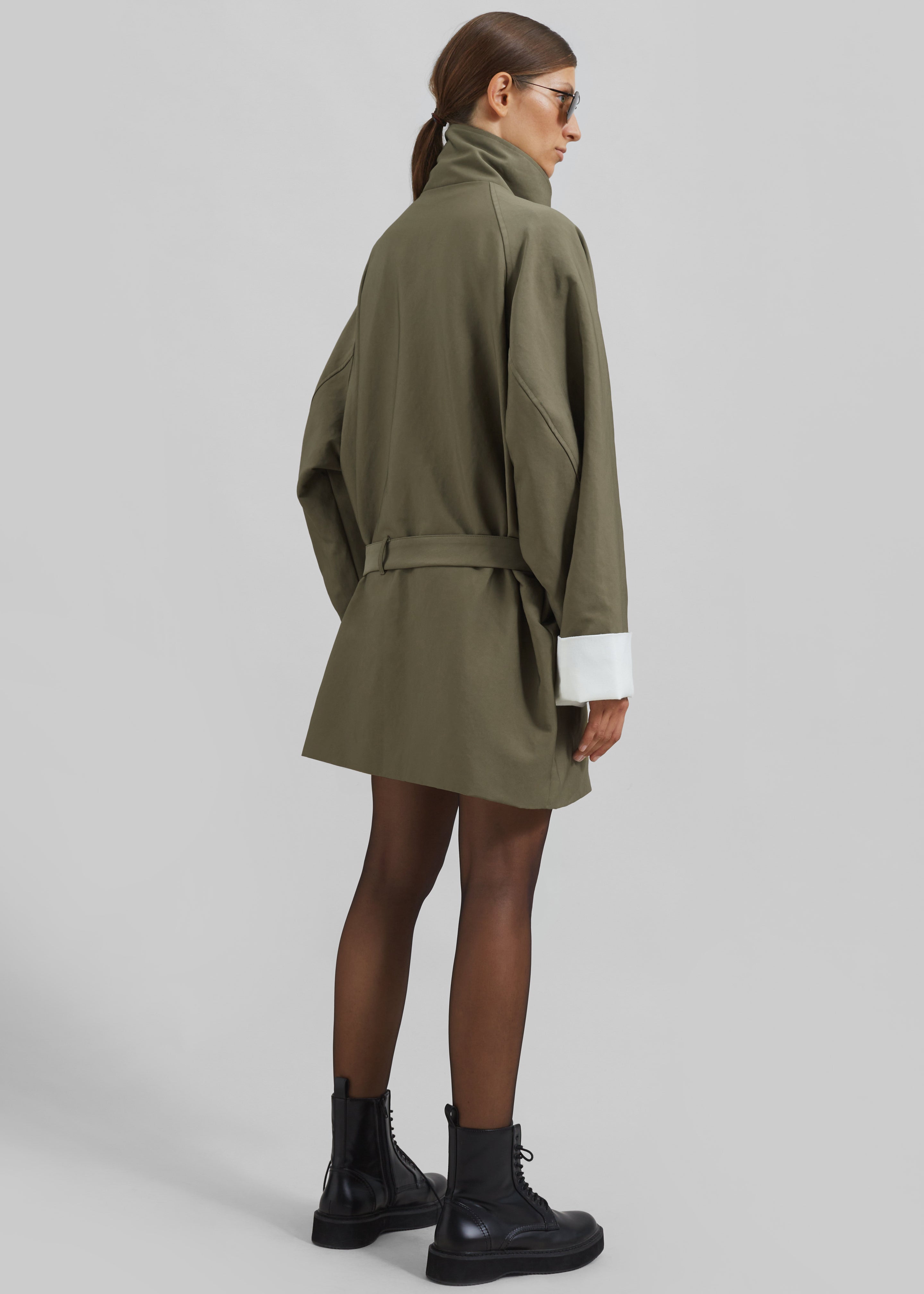 Alberta Short Trench - Khaki - 11